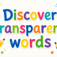 6e Transparent words