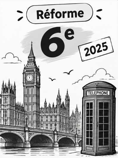 Nouveau programme anglais 6e 2025